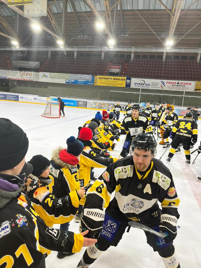 Die U 11 zu Gast bei den Tigers in Bayreuth