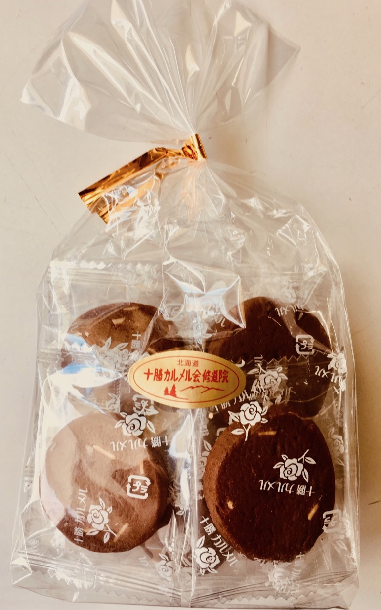 十勝カルメル会クッキーアーモンドココア￥450