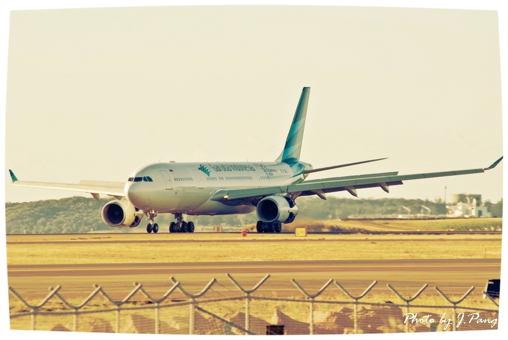 garuda taking off