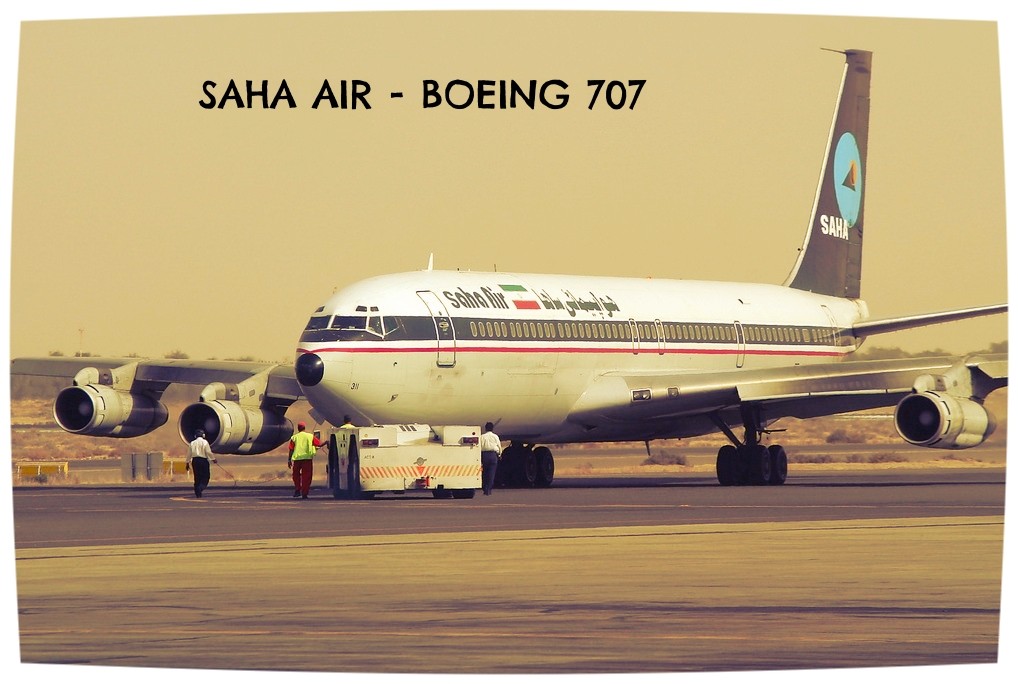 saha air boeing 707
