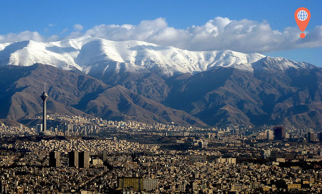 tehran damavand mountains