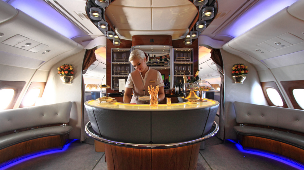 Review The Emirates First Class Cabin And Shower Experience