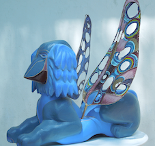 Sphinx toutou - 2007 - Christian Dupont - 60x50 - Sculpture - Autres-matières - 850 € - N33