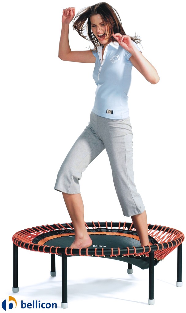 bellicon Training auf dem Trampolin Rehasport, Yoga, Pilates