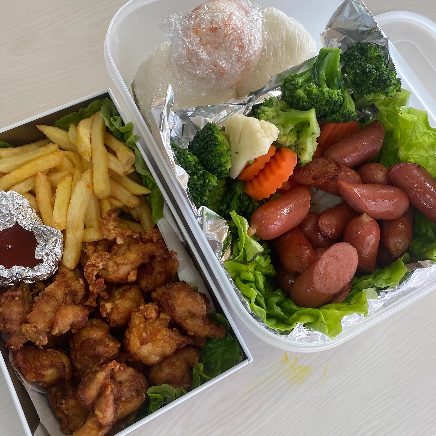 ランチのメニューはいろいろ★みんなで食べよう！
