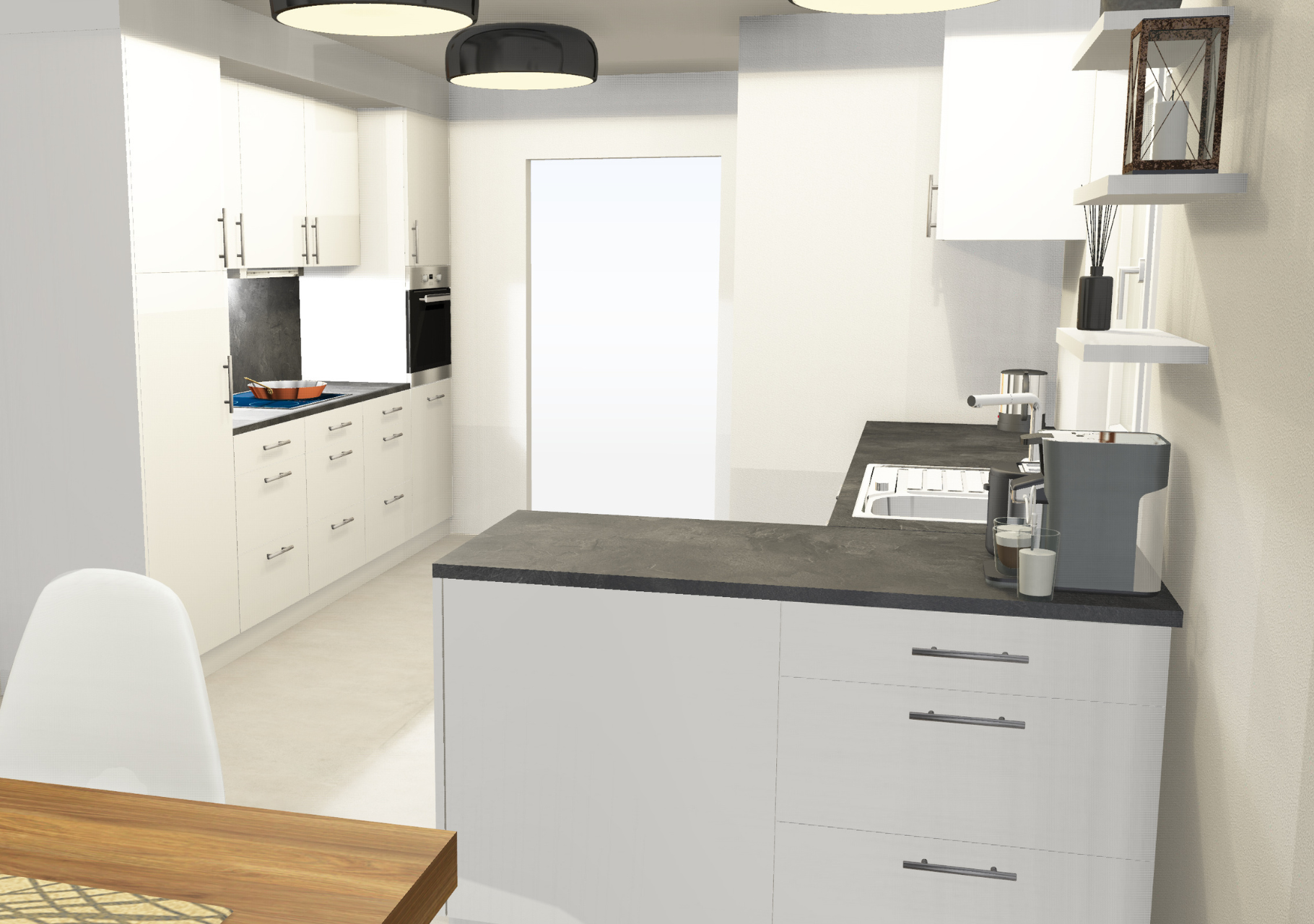 Cuisine, Agencement d'intérieur, menuisier, ébèniste, conception 3D
