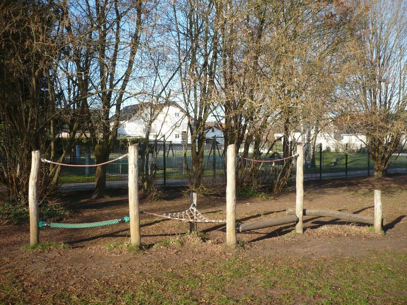 Der Niedrigseilgarten...