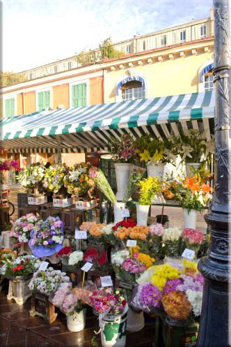 "marché aux Fleurs" par Hugues Lagarde