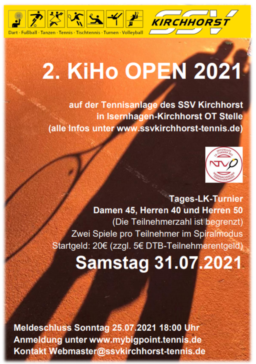 2. KiHo Open 2021 beim SSV Kirchhorst in Isernhagen