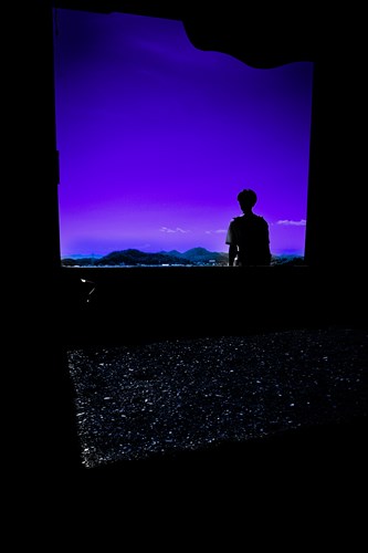 「不思議な夜空へ」宮城県白石工業高等学校2年 湯朝 悠正