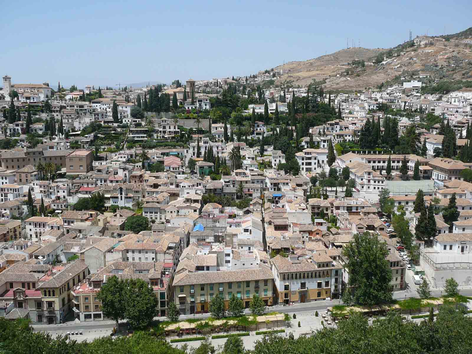 スペイン　グラナダ　アルバイシン地区（世界遺産）