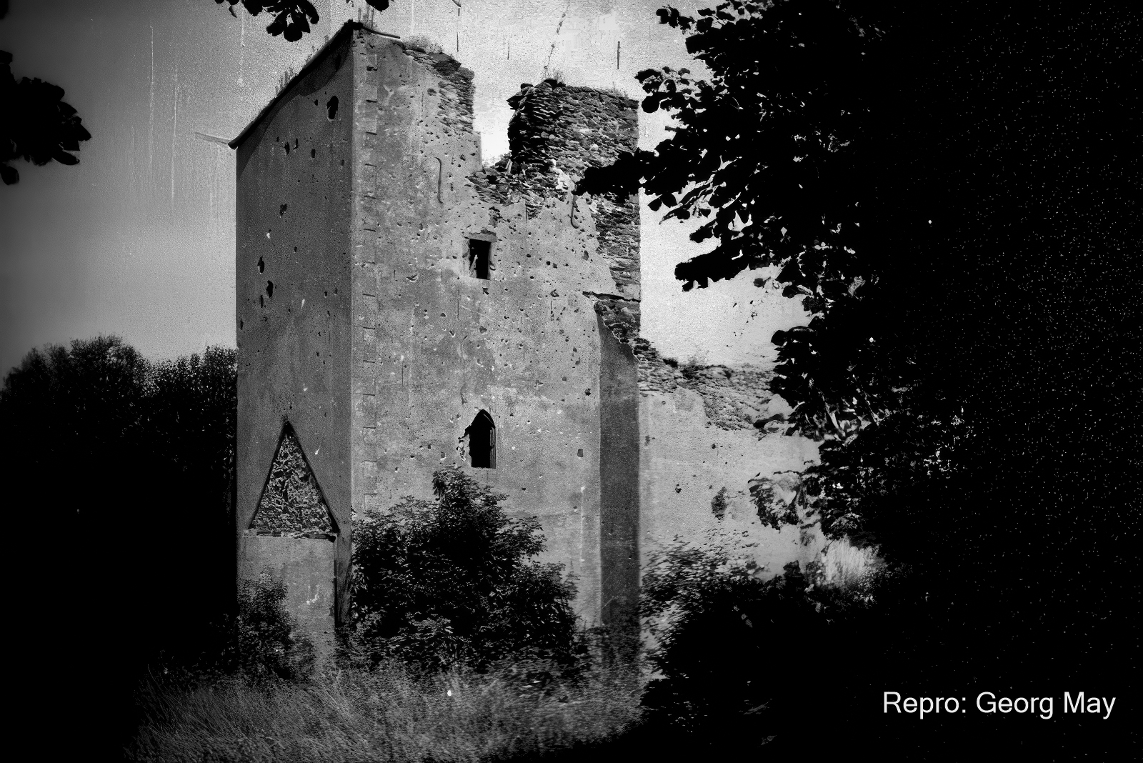 Kirchturmruine von St. Rochus