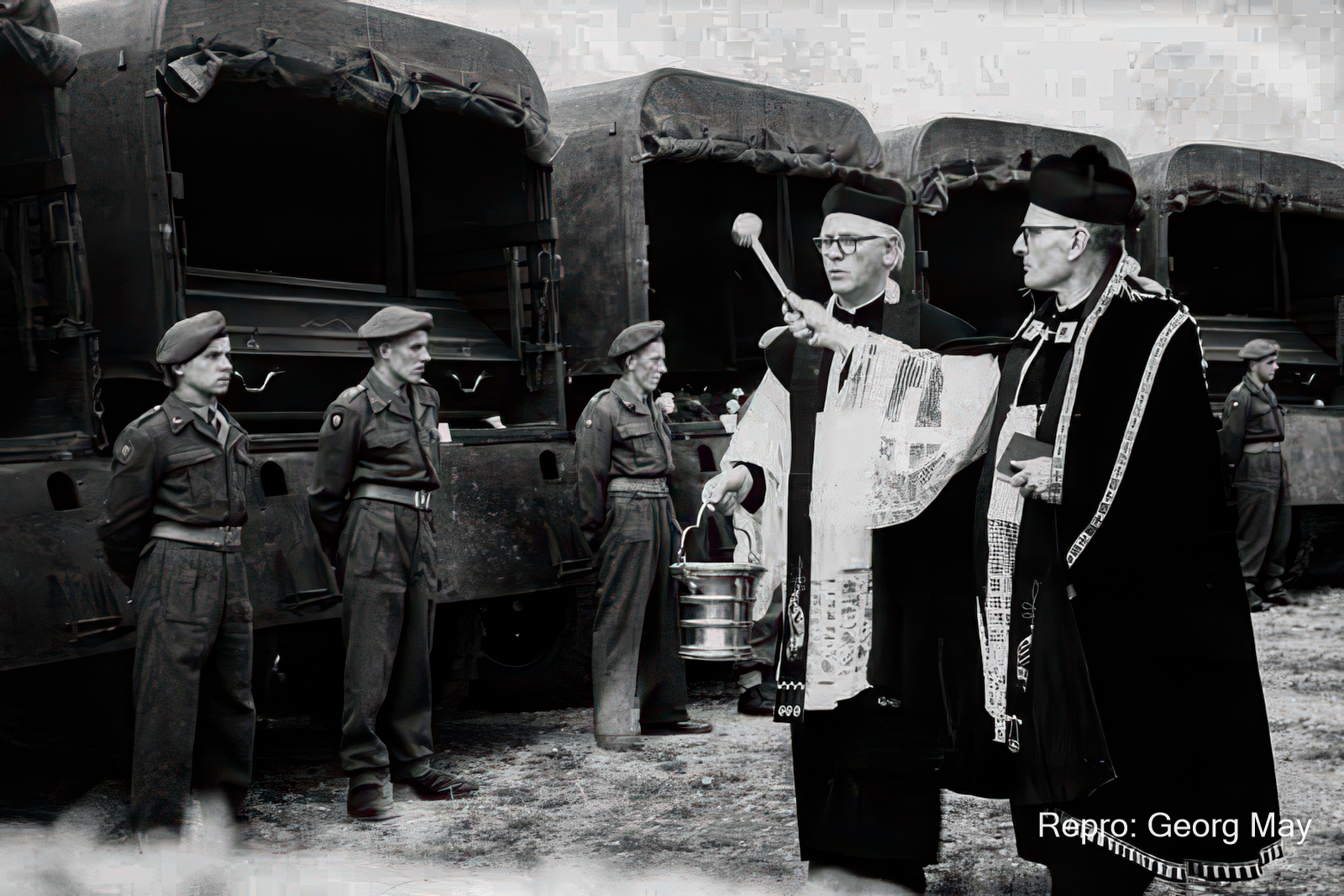 Segnung bei Walberhof 1955