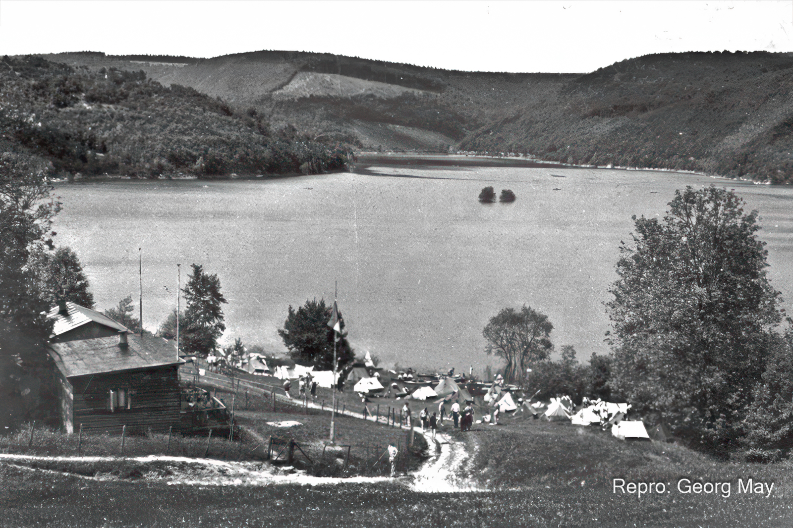 Zeltlager am Urftsee
