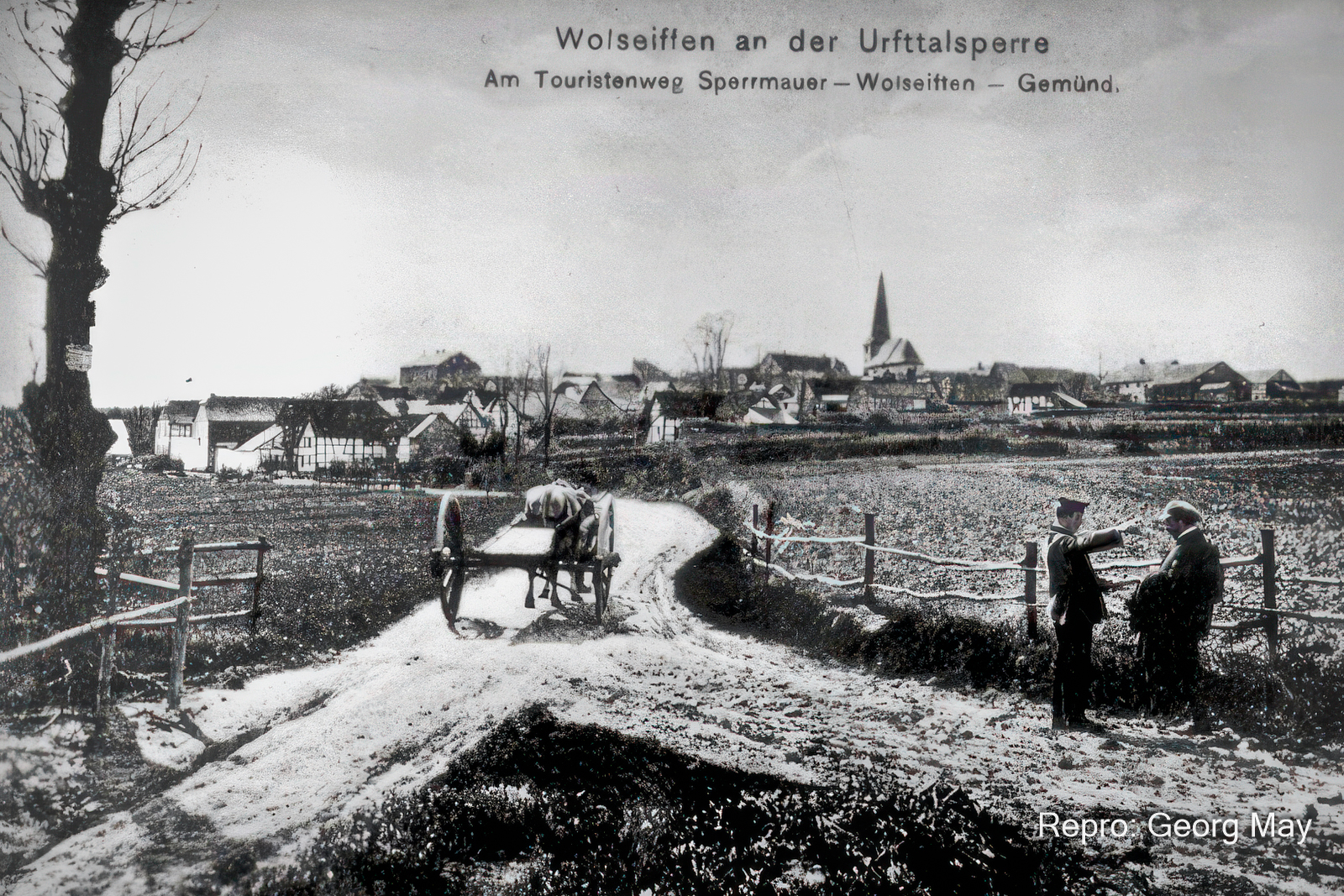 Am Touristenweg zur Talsperre