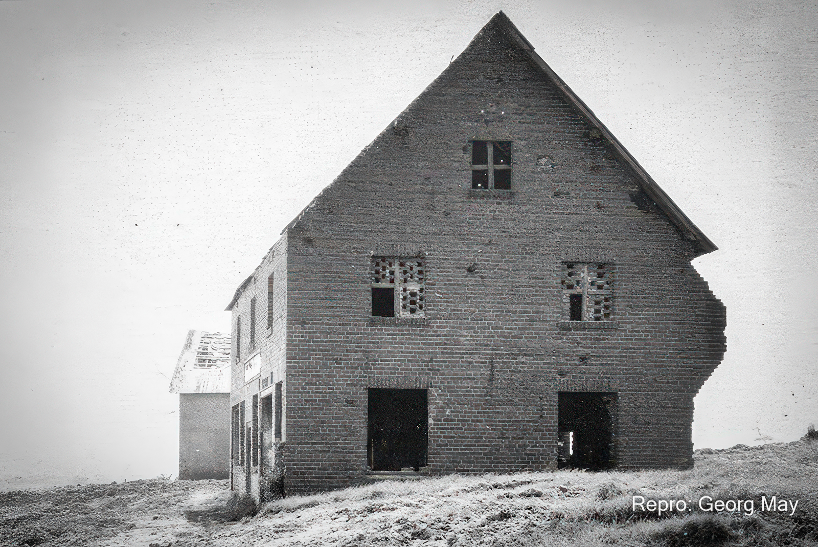Die ehem. Schmiede, Allerheiligen 1956