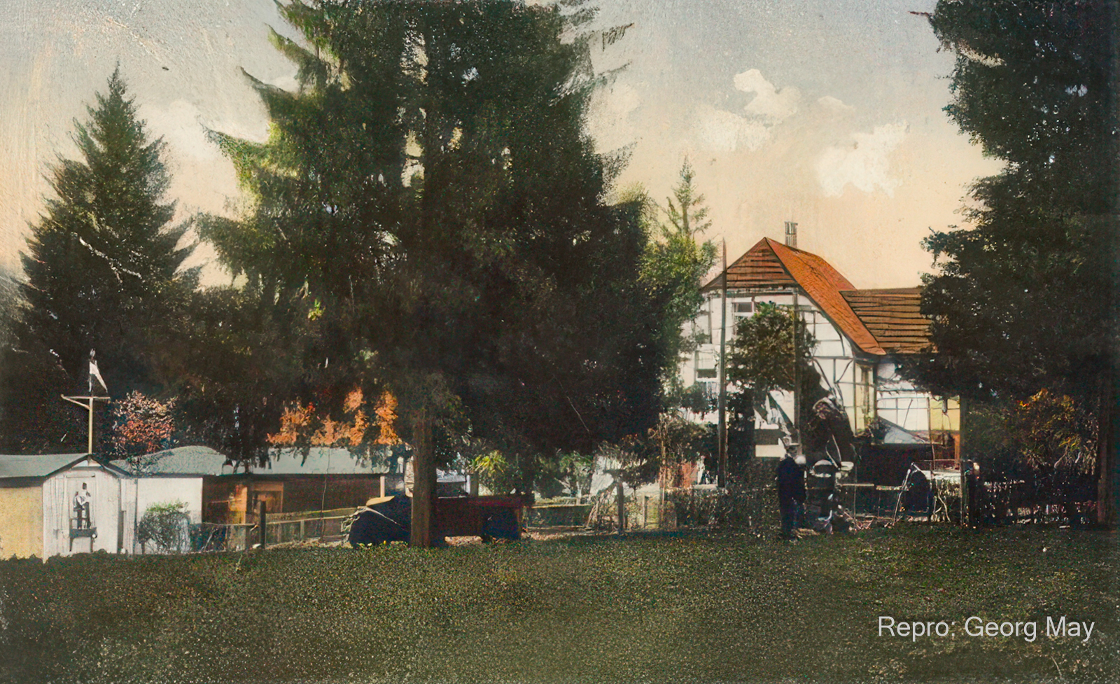 Waldhotel Arens, Postkarte