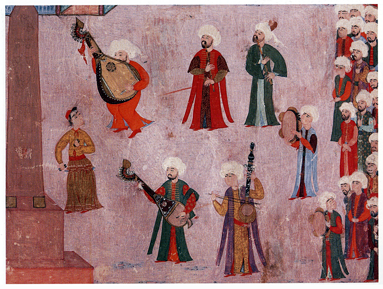 Ottoman musicians.