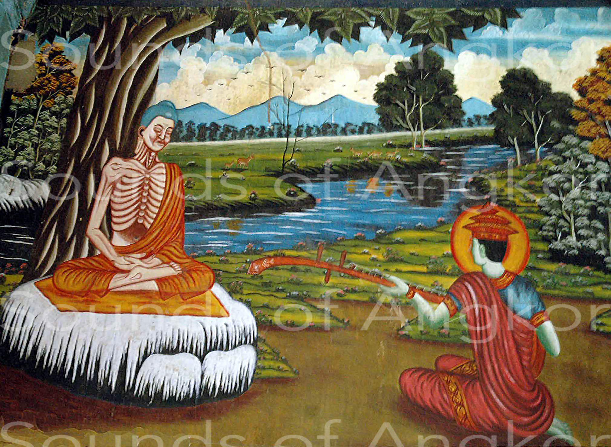 Wat Athvear (Siem reap). 1940s. © Danielle Guéret 2008
