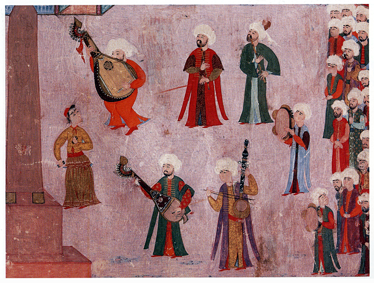 Musiciens ottomans.