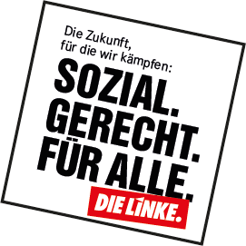 Die Zukunft, für die wir kämpfen: Sozial. Gerecht. Für alle. DIE LINKE