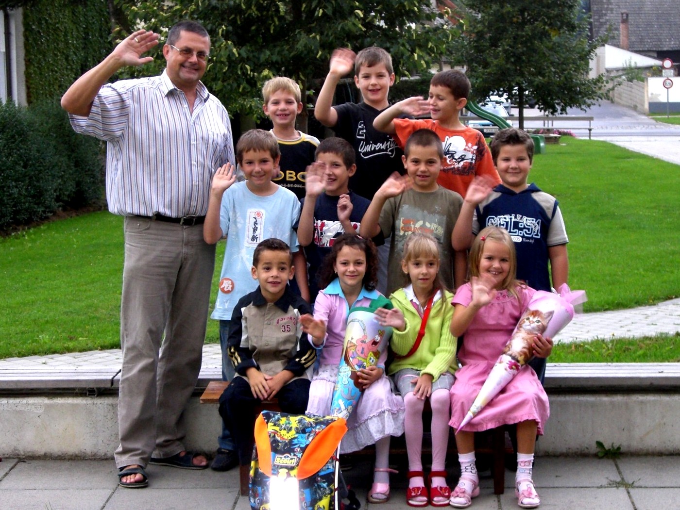 2006-07  1. Kl. (1.-4. Schst.) mit KL Gerhard Kappacher