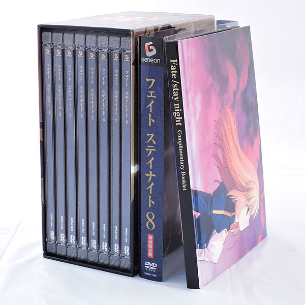 DVD Fate/stay 真っ白い night SET Ⅰ Ⅱ フェイト/ステイナイト