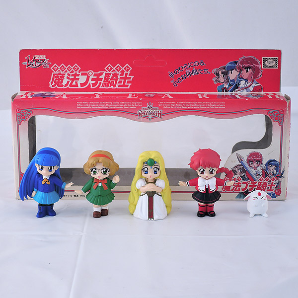 レイアース◇フィギュア 魔法プチ騎士 光/風/海/エメロード姫