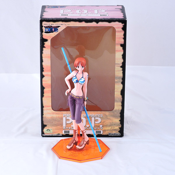 メガハウス ワンピース p o p ナミ 初期限定版 フィギュア 玉島店で買取しました リサイクルcube倉敷玉島店 家電 釣具 工具 ホビー お酒の高価買取