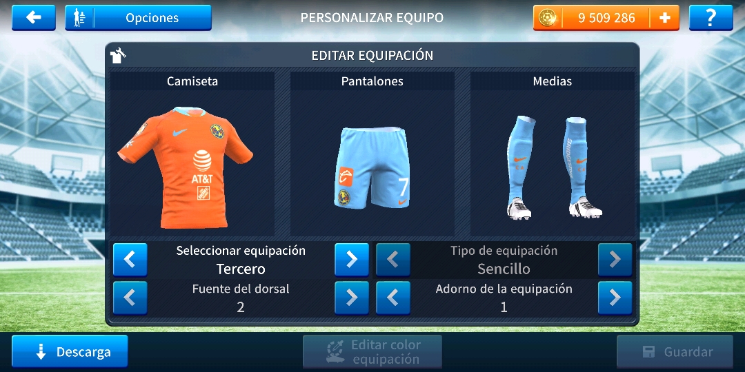 kit de uniformes nike para dream league soccer 2018