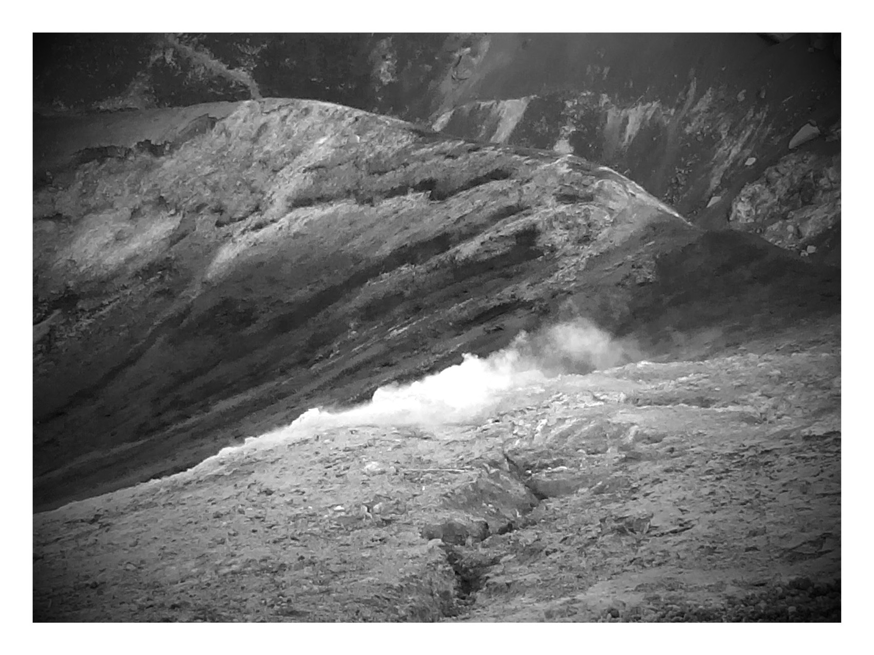 Cerro Negro, Nicaragua décembre 2015