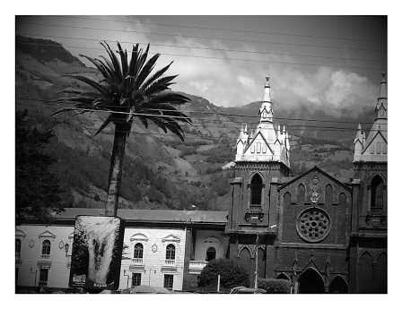 église de Banos, Equateur, janvier 2016