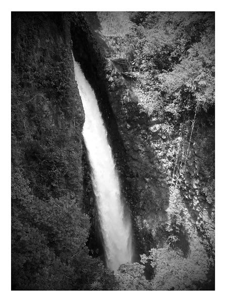 El Pailon del Diablo, Route de Banos à Puyo, Equateur, janvier 2016