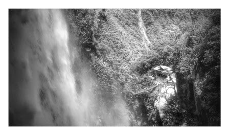 El Pailon del Diablo, Route de Banos à Puyo, Equateur, janvier 2016