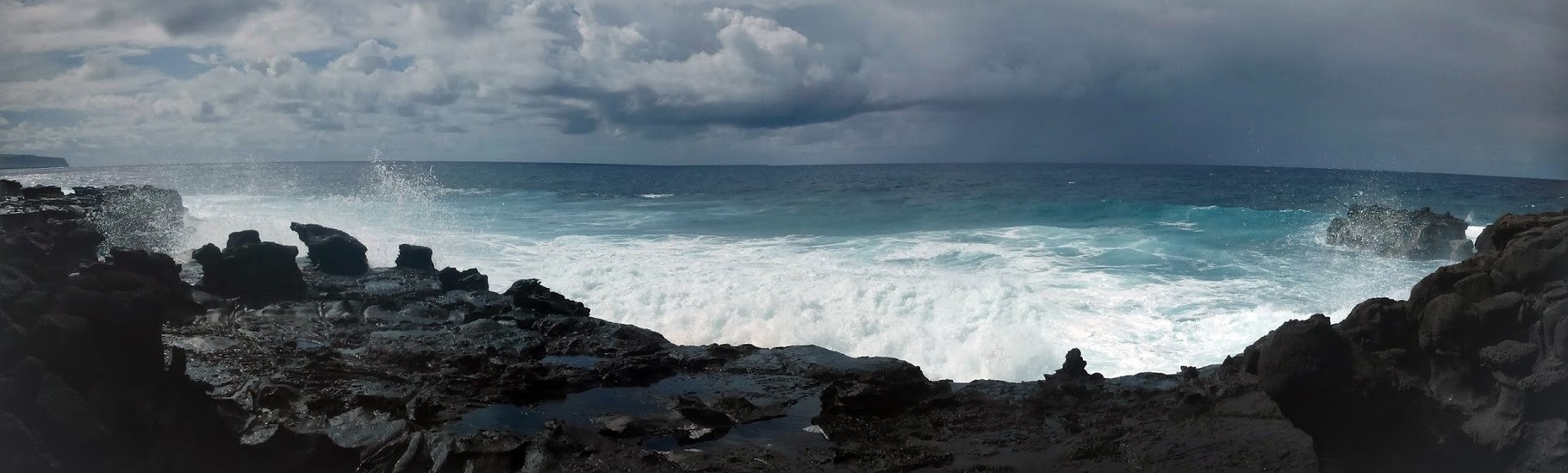 Rapa Nui, côte ouest, mars 2016