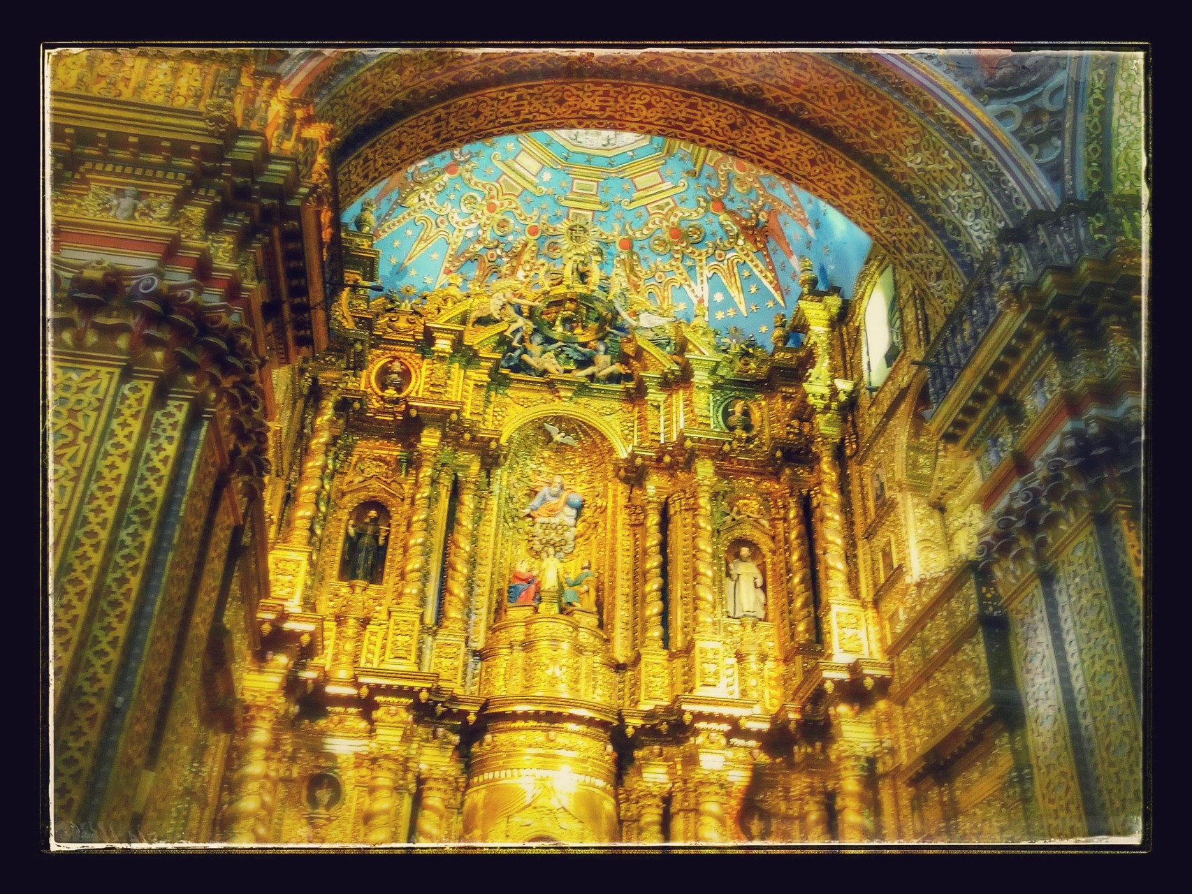 Eglise de La Compana de Jesus, Equateur, décembre 2015