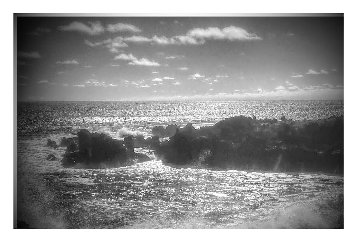Rapa Nui, coulées de roches, avril 2016