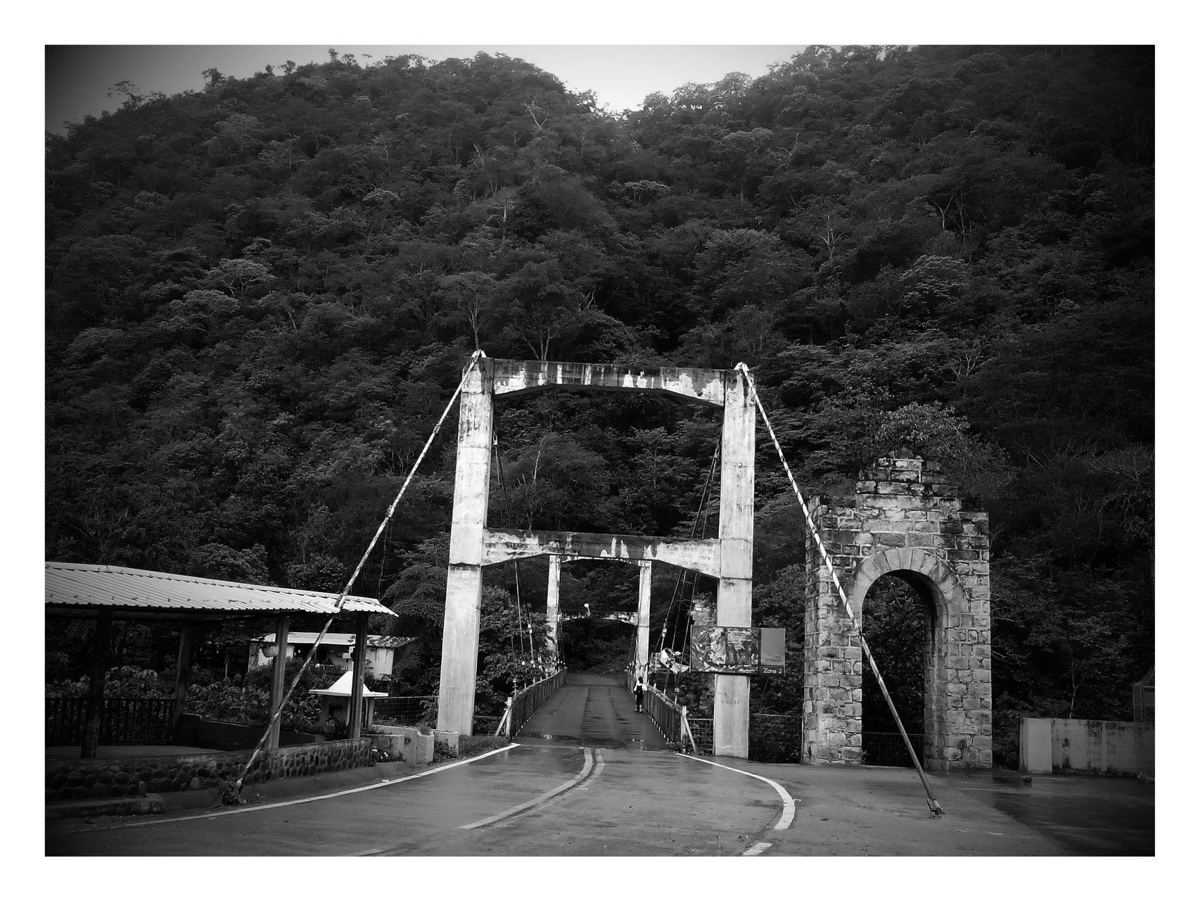 Pont de Puyango, Equateur janvier 2016