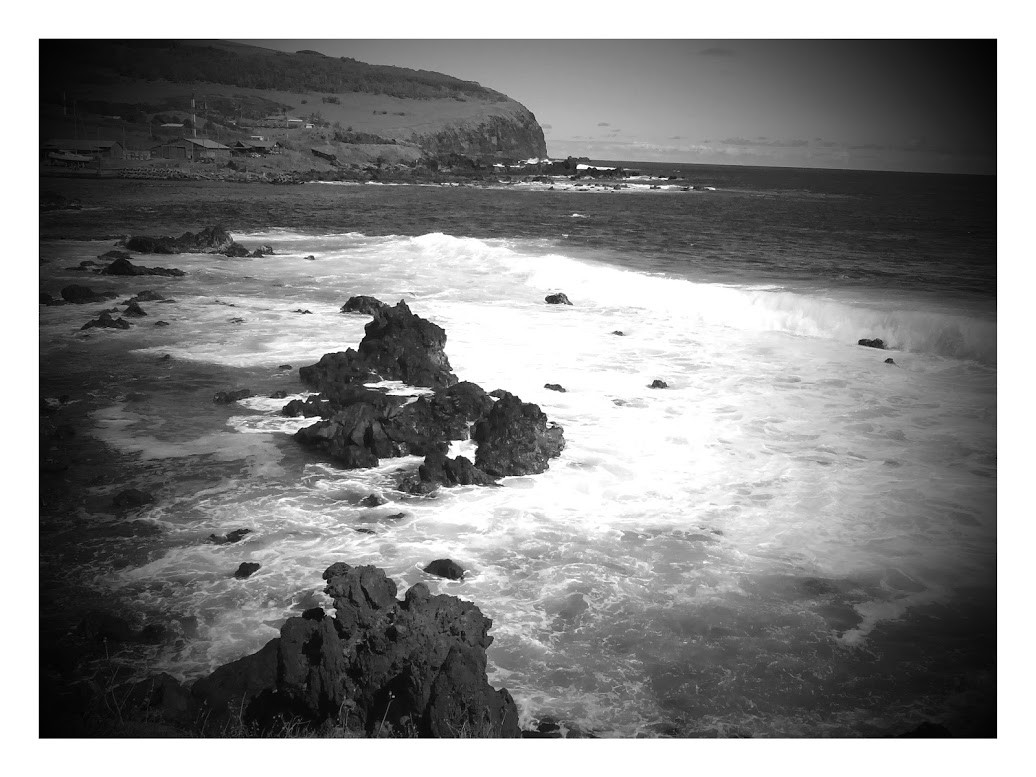 Rapa Nui, la côte, avril 2016