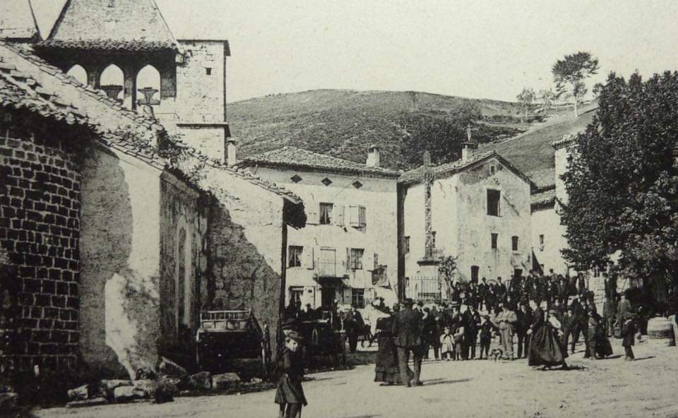 Photos anciennes de SainteEulalie Mairie de SainteEulalie Ardèche