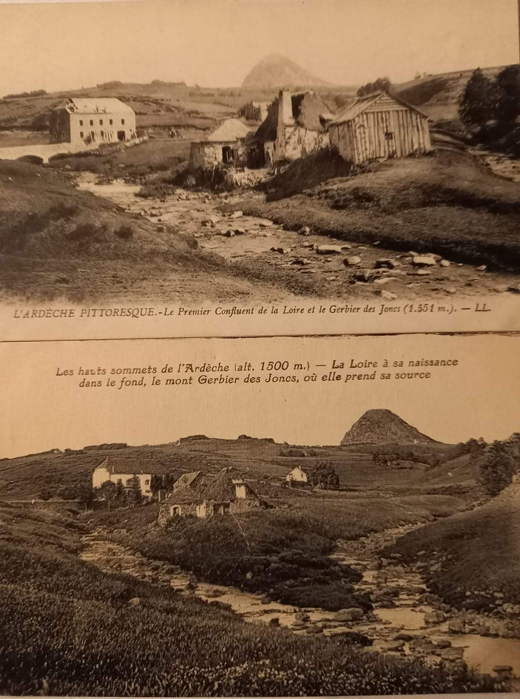 Photos anciennes de SainteEulalie Mairie de SainteEulalie Ardèche