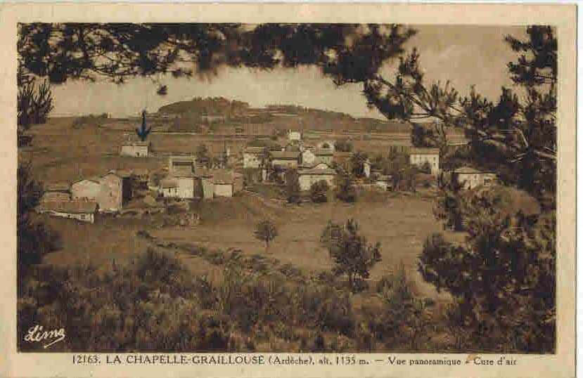 Photos anciennes de SainteEulalie Mairie de SainteEulalie Ardèche