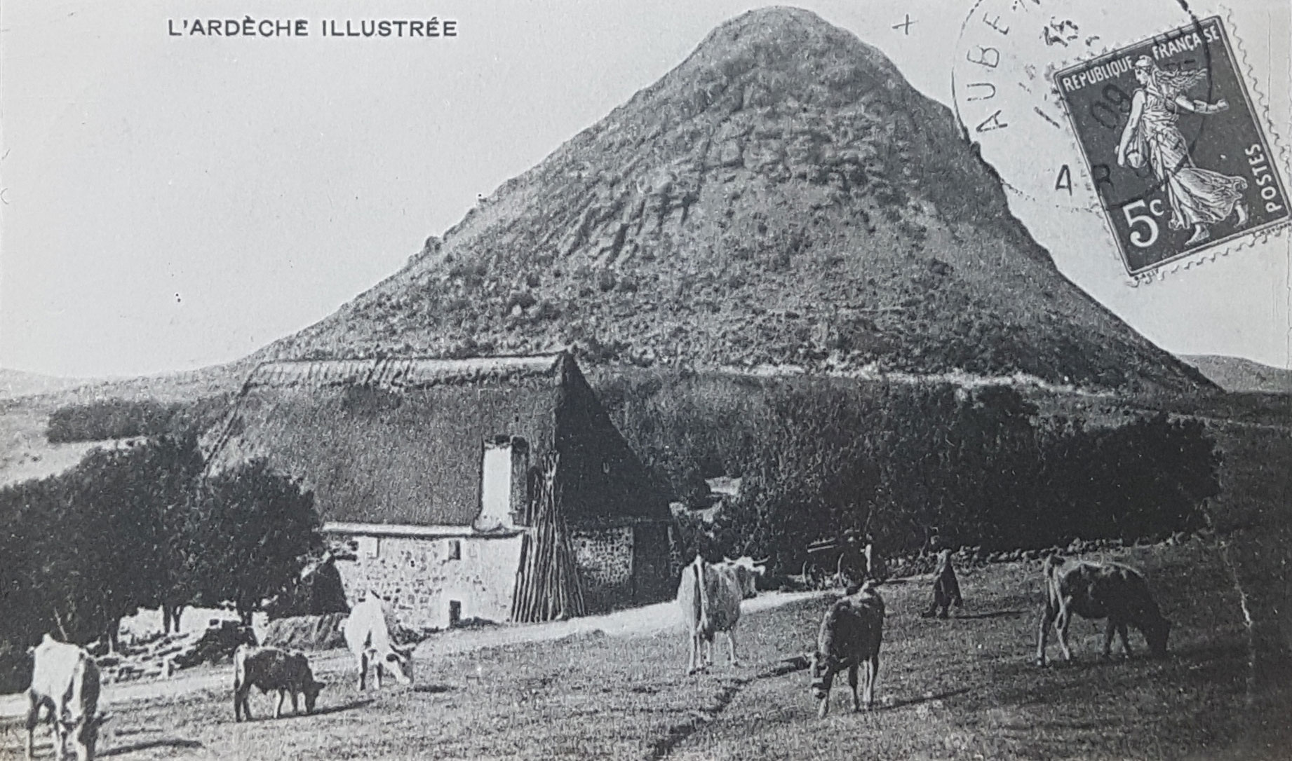 Photos anciennes de SainteEulalie Mairie de SainteEulalie Ardèche