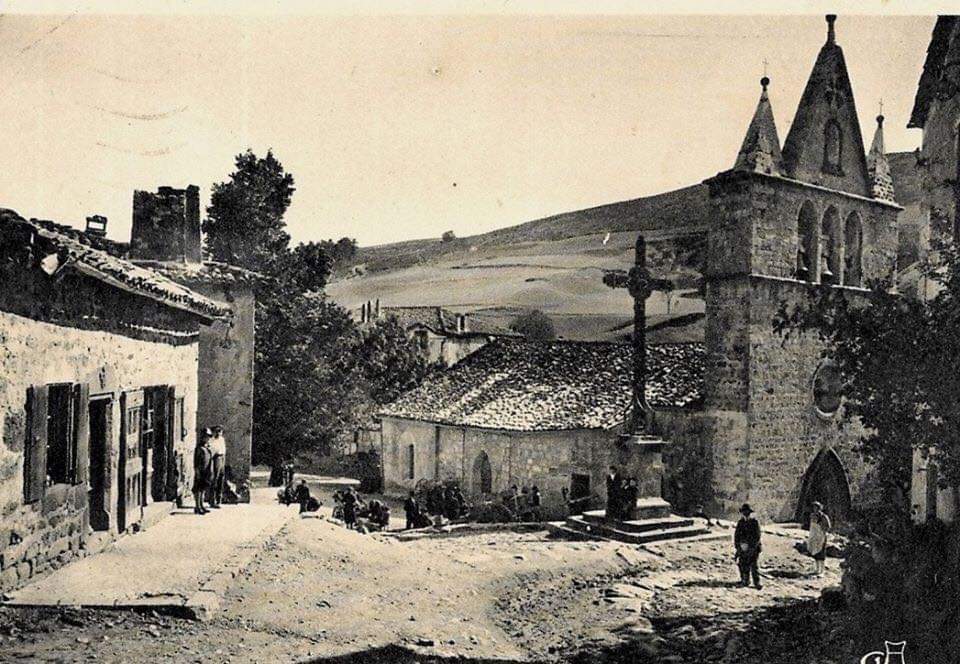 Photos anciennes de SainteEulalie Mairie de SainteEulalie Ardèche