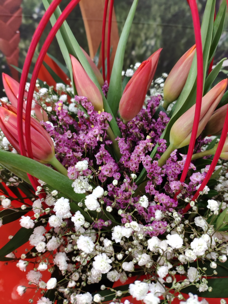 Ramo tulipanes. 