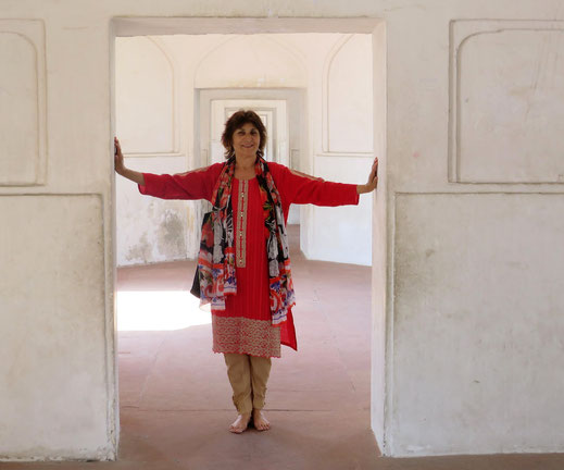 Rehana Webster in Pakistan waar zij is geboren en waar zij haar jeugd doorbracht