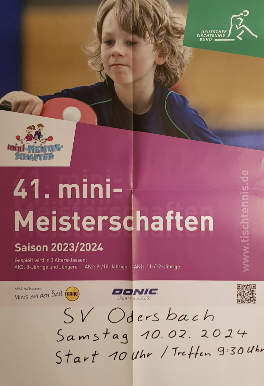 41. Mini-Meisterschaften 