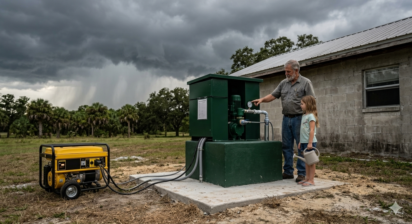 Water Security: Why Your Well Pump Needs a Pre-Storm Checkup