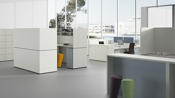 R-Modul - the room module for shaping entire modern office landscapes