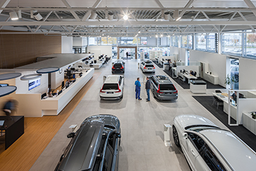 car dealership, E.R.B., Volvo, Hanover